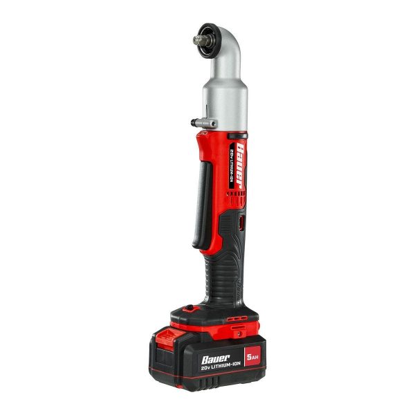 BAUER - Llave de Impacto Angular 3/8 in. Inalámbrica 20V - Herramienta Sola - 71112 - Imagen 7