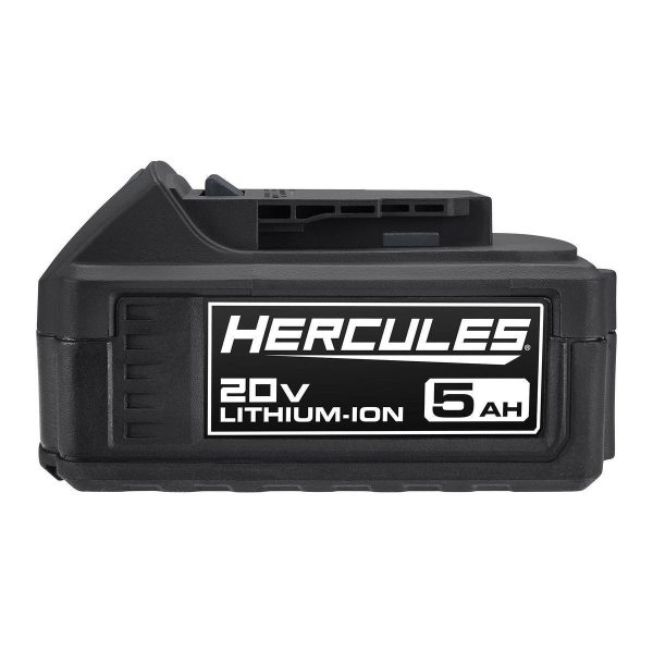 HERCULES - 20V 5 Ah Batería de Iones de Litio y Cargador de 4 Amperios Kit de Inicio - 71262 - Imagen 3