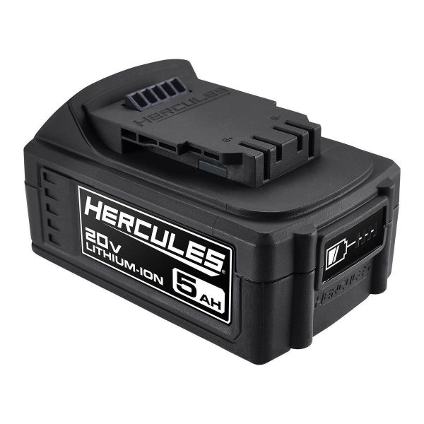 HERCULES - 20V 5 Ah Batería de Iones de Litio y Cargador de 4 Amperios Kit de Inicio - 71262 - Imagen 4