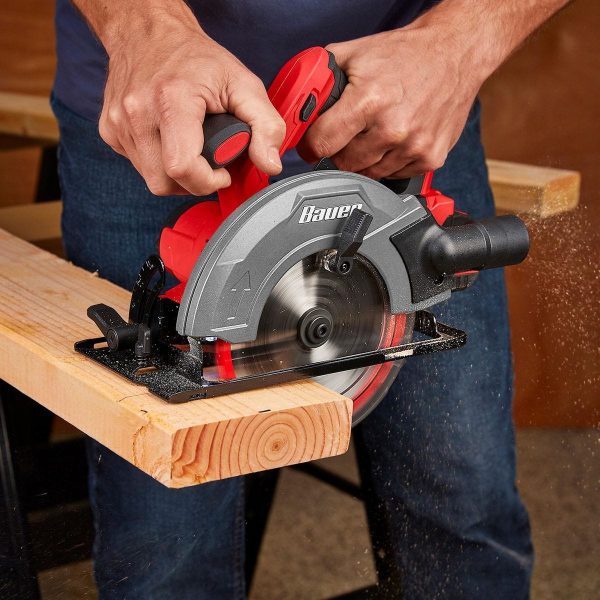 BAUER - Kit de 6 Herramientas Inalámbricas de 20V con Batería de 3 Ah, Batería de 1.5 Ah y Cargador - 71292 - Imagen 8