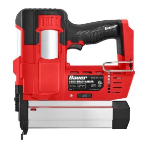 BAUER - 20V Cordless, 18 Gauge Brad Nailer - Tool Only - 57180