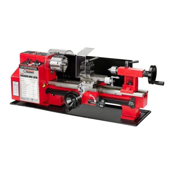 CENTRAL MACHINERY - 7 in. x 12 in. Precision Benchtop Mini Lathe - 93799 - Imagen 3