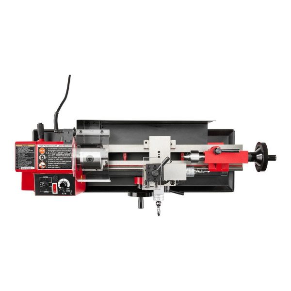 CENTRAL MACHINERY - 7 in. x 12 in. Precision Benchtop Mini Lathe - 93799 - Imagen 6