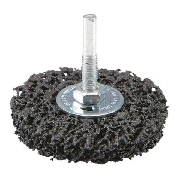 WARRIOR - 3 in. Shaft-Mounted Polycarbide Abrasive Wheel - 94014 - Imagen 2