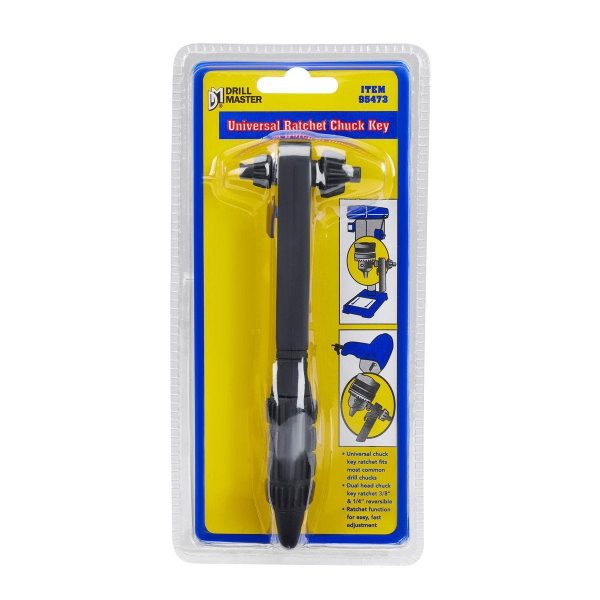 DRILL MASTER - Universal Fit Ratcheting Chuck Key - 95473 - Imagen 4