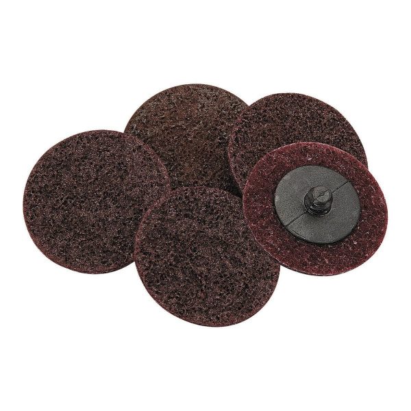 WARRIOR - 2 in. Medium Grade Fiber Surface Conditioning Discs, 5-Pack - 99984