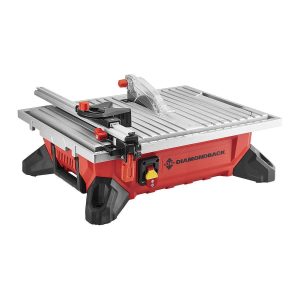 DIAMONDBACK - Sierra Húmeda para Azulejos de Mesa de 6.5 Amp y 7 Pulgadas con Mesa Inclinable - 57087