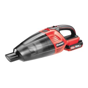 BAUER - Aspiradora de Mano Inalámbrica 20V con Accesorios para Piso y Ranuras – Solo Herramienta - 64148