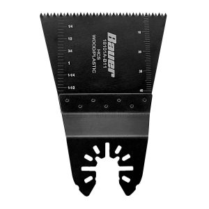BAUER - Hoja de Corte Ancho de Acero de Alto Carbono 2-5/8 pulgadas para Herramientas Oscilantes Multiusos - 64961
