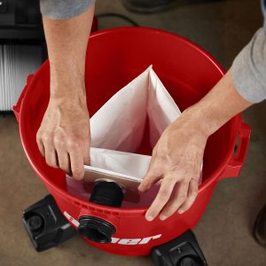 BAUER - 5 to 10 Gallon High-Efficiency Dry Pick-Up Vacuum Dust Collection Bags, 2-Pack - 59464