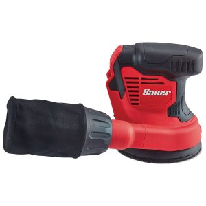 BAUER - 20V Inalámbrico, Lijadora Orbital Aleatoria de 5 pulgadas con Bolsa de Polvo - Solo Herramienta - 64943