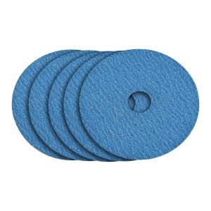 HERCULES - 4-1/2 in. Ceramic Fiber Discs, 60-Grit, 5-Pack - 57546