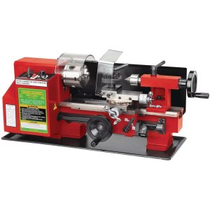 CENTRAL MACHINERY - 7 in. x 10 in. Precision Benchtop Mini Lathe - 93212
