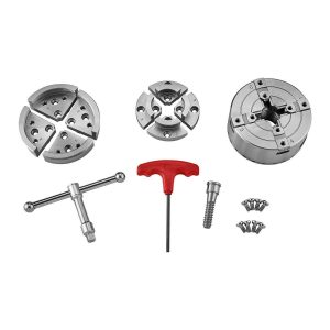 BAUER - Wood Lathe Chuck Set, 6-Piece - 59841