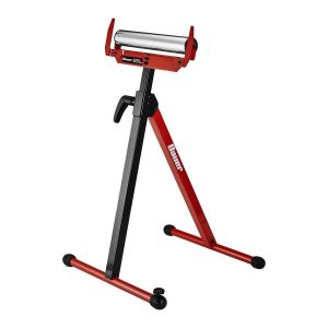 BAUER - 250 lb. Capacity Adjustable Roller Stand with Edge Guide - 58810
