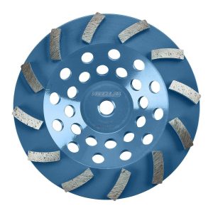 HERCULES - 7 in. Diamond Segmented Turbo Cup Wheel - 59361