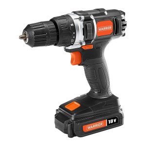 WARRIOR - 18V Inalámbrico, Kit de Taladro de 3/8 pulgadas con Batería y Cargador - 58389