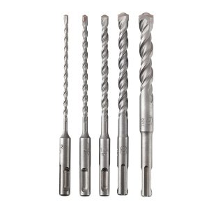 HERCULES - SDS-PLUS Type Rotary Hammer Bits Set, 5-Piece - 56247