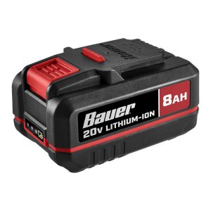 BAUER - 20V 8 Ah Batería de Litio-Ion de Alta Capacidad - 58993
