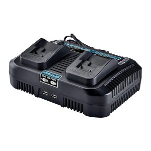 HERCULES - 20/12V Cargador Multi-Voltaje de Doble Puerto con USB Dual - 56224
