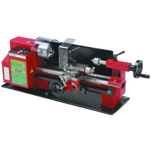 CENTRAL MACHINERY - 7 in. x 12 in. Precision Benchtop Mini Lathe - 93799