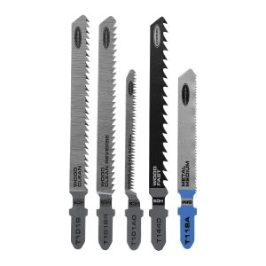 WARRIOR - Juego de Hojas de Sierra de Calar de Uso General T-Shank, 5 Piezas - 68088