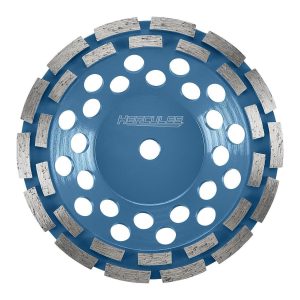 HERCULES - 7 in. Double-Row Segmented Diamond Cup Wheel - 57814