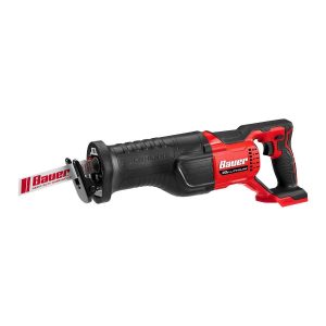 BAUER - Sierra Reciprocante Inalámbrica Sin Escobillas 20V - Solo Herramienta - 58075