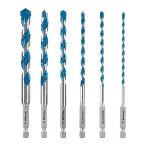 HERCULES - Masonry Drill Bit Set, 6-Piece - 70106