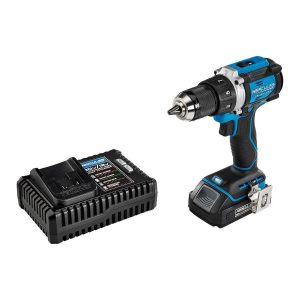 HERCULES - 20V Brushless Cordless, 1/2 in. Drill/Driver Kit with Side Handle, 2 Ah Battery, and Charger - 70067