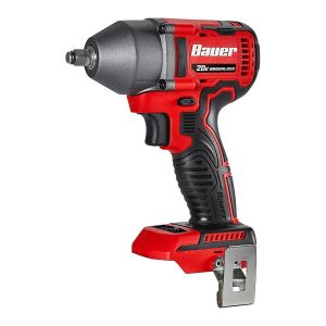BAUER - Llave de impacto inalámbrica sin escobillas 20V, 3/8 pulg., 3 velocidades - Sólo herramienta - 58446