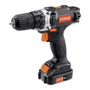 WARRIOR - 12V Inalámbrico, Kit de Taladro 3/8 pulg. con Batería y Cargador - 57366