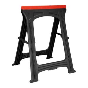 CENTRAL MACHINERY - 31 in. PVC Folding Sawhorse, 350 lb. Capacity - 61979