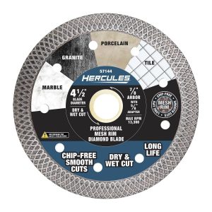 HERCULES - 4-1/2 in. Professional Mesh-Rim Diamond Blade - 57144