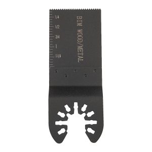 WARRIOR - 1-1/8 in. Bi-Metal Plunge Blade for Oscillating Multi-Tools - 61812