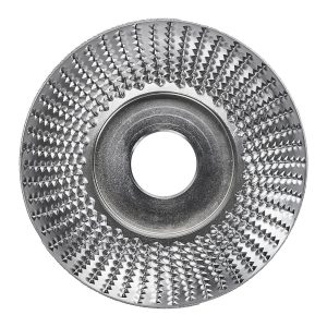 BAUER - 4 in. Steel Wood-Shaping Dish with 7/8 in. Arbor - 58124