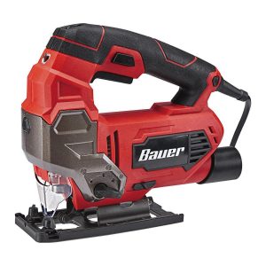 BAUER - 6.5 Amp Orbital Variable-Speed Jig Saw with Laser - 64290