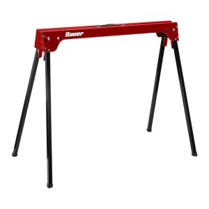 BAUER - 29 in. Steel Folding Sawhorse, 600 lb. Capacity - 58819