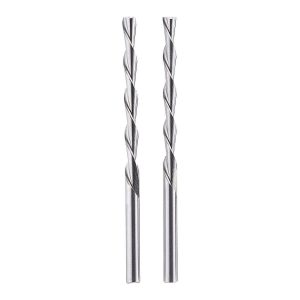 Juego de 2 brocas espirales de corte de inmersión HERCULES de acero rápido M2 de 1/8 pulgada | HA109-2