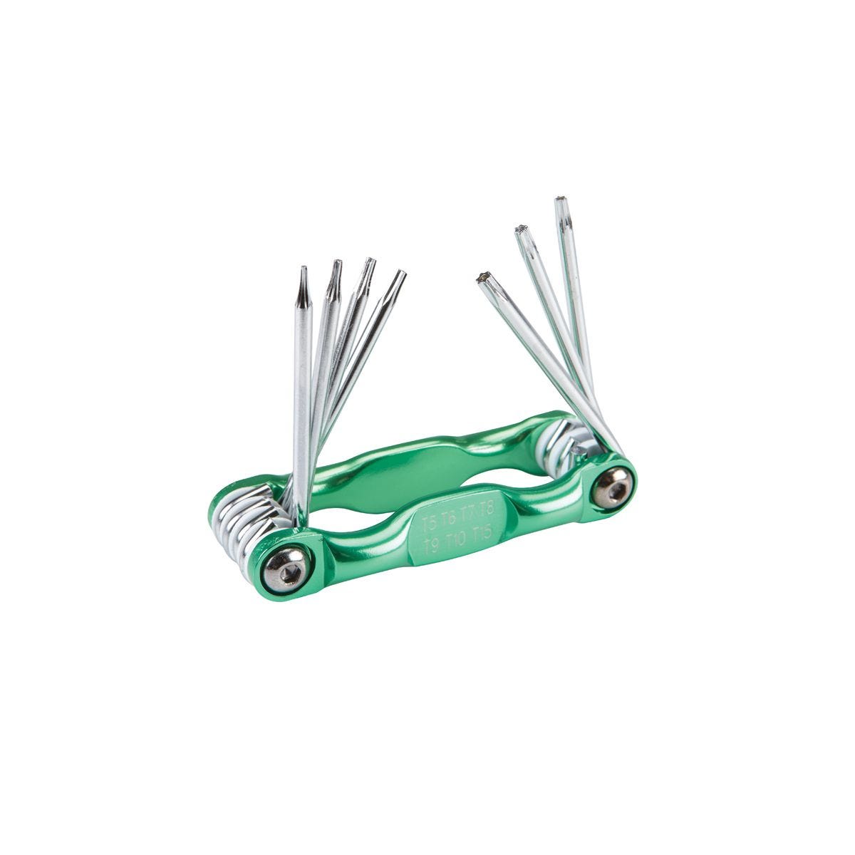Juego de llaves TORX de seguridad, 7 piezas plegable | 97469