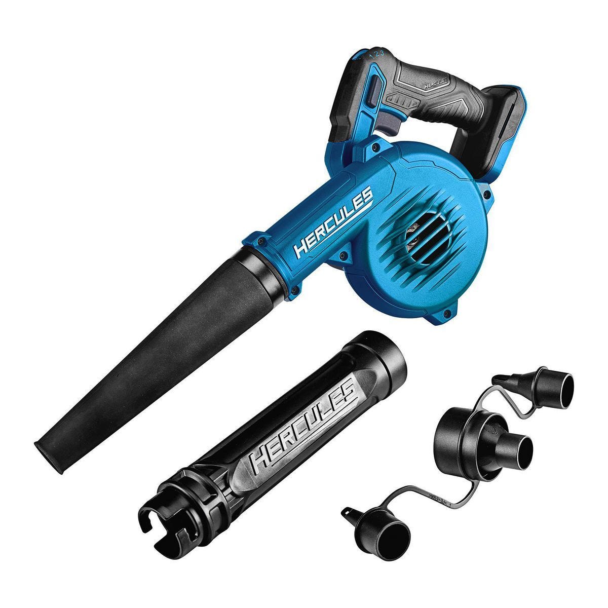 Soplador compacto inalámbrico HERCULES de 20V y 200 MPH para obra, solo herramienta | HC102B