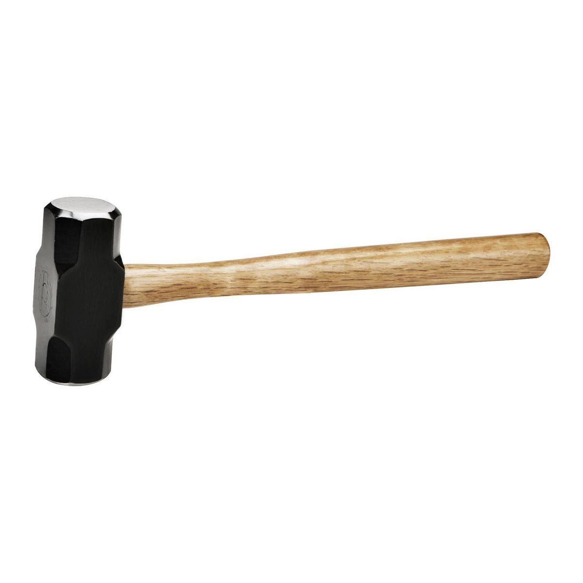 Martillo de ingeniero de 3 lb con mango de madera dura