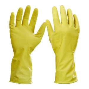 Guantes de limpieza de látex reutilizables, 2 pares, talla grande/extra grande | 64183