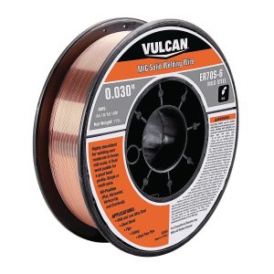 Alambre sólido para soldadura MIG VULCAN 0.030 in. ER70S-6, rollo de 11 lb | 63506