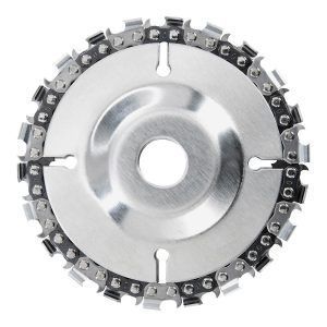 Disco para tallar madera de 4 pulgadas y 22 dientes, compatible con amoladoras angulares | 57886