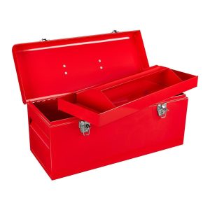Caja de herramientas de acero de 21 pulgadas con bandeja removible | 91111