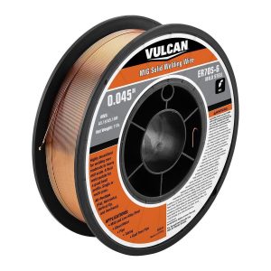 Alambre sólido para soldadura MIG ER70S-6 de 0.045 pulgadas, rollo de 11 lb | 59541