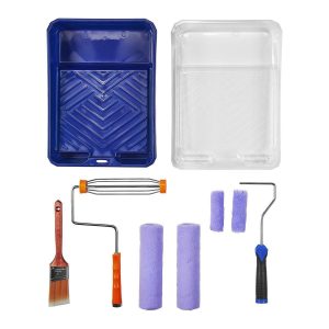 Kit de pintura de 9 piezas para superficies semilisas y rugosas | 59782