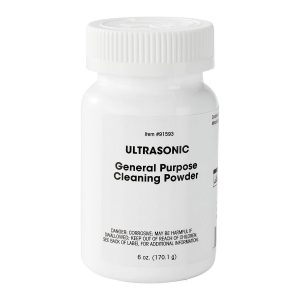 Polvo de limpieza ultrasónica de 6 onzas para joyería, herramientas y piezas pequeñas | 91593