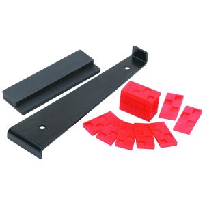 Kit de instalación para pisos de madera y laminado con barra de tracción, tope de golpe y espaciadores | 96447